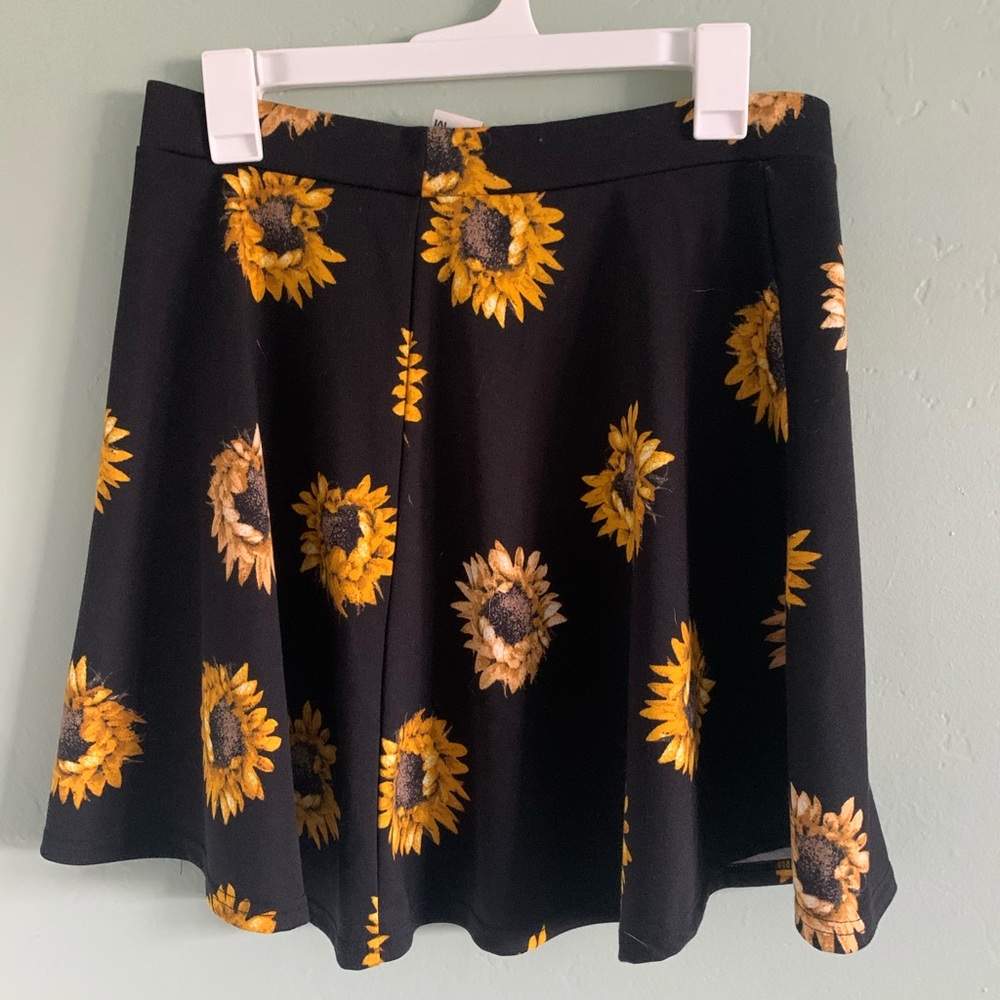 sunflower high waisted skirt